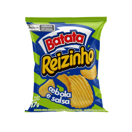 Reizinho - Batata Ondulada - Cebola e Salsa 17g